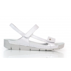 BATZ sandali MIRI pearl white - lahki in fleksibilni 